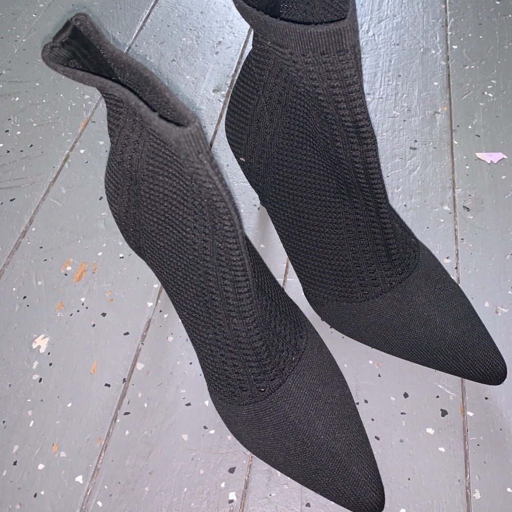 Catherine Malandrino sock-like booties